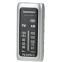 DAEWOO Radio Portátil DW1129 AM/FM Plata